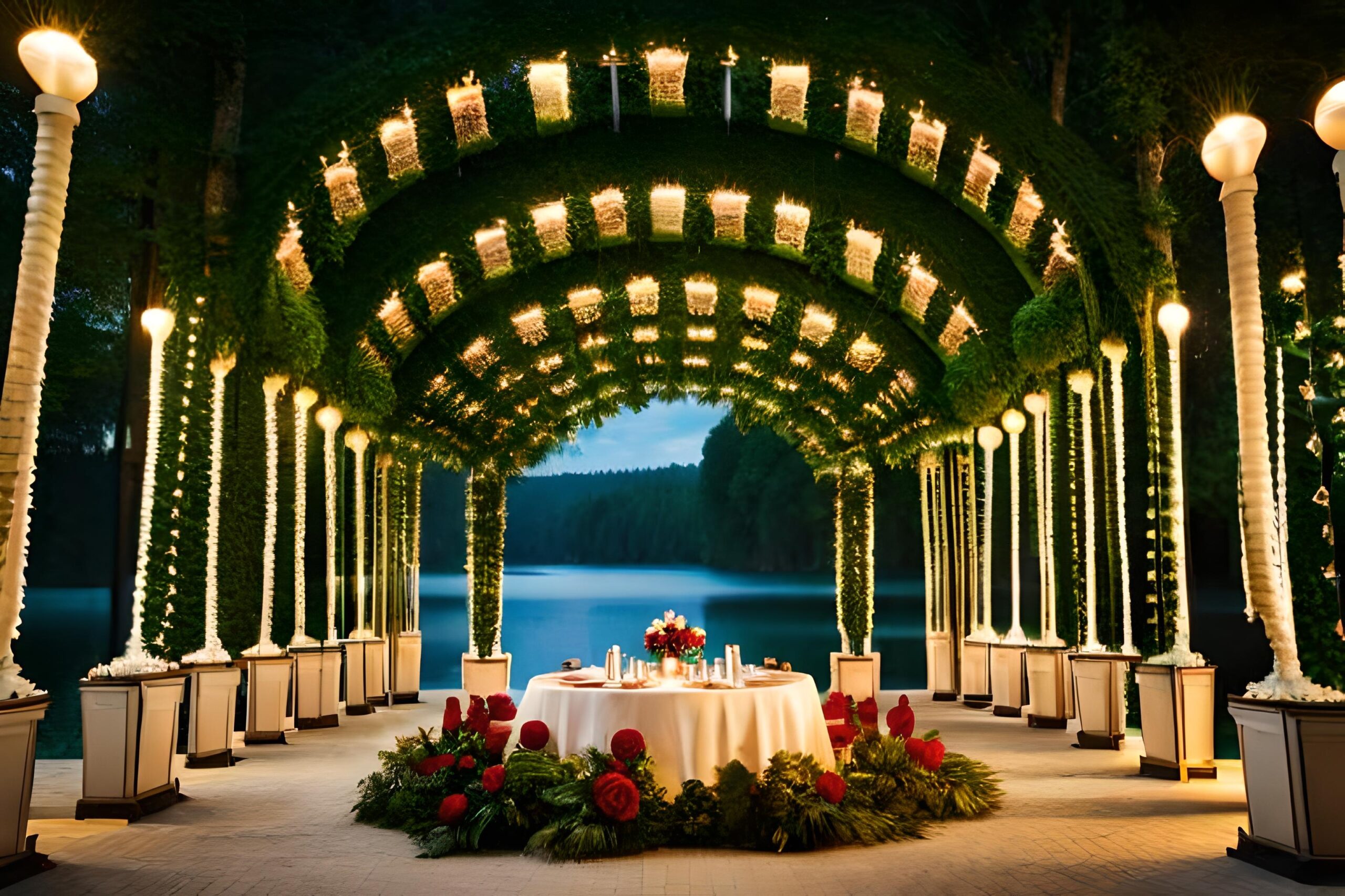 table-set-wedding-reception-with-tablecloth-flowers